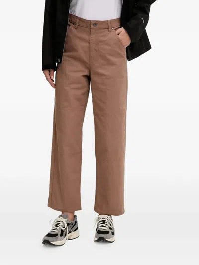 The North Face Panelled Trousers In Brown