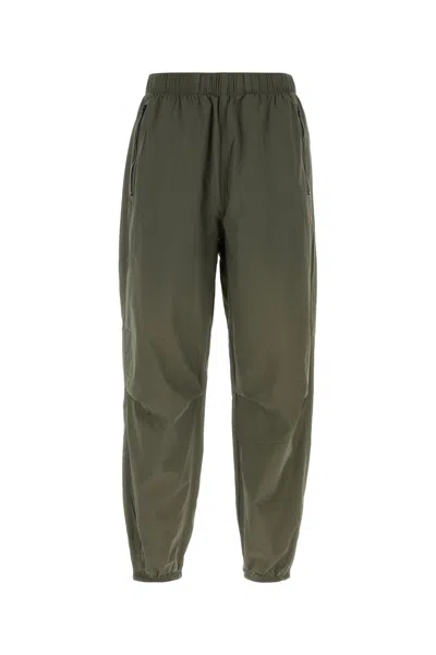 The North Face Nylon Joggers Side Pockets Back Pocket Cuffs In Green