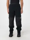 The North Face Relaxed Fit Black Teddy Fabric Trousers In Black