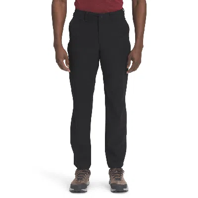 The North Face Paramount Pants Men Brown Flat Front Straight Leg Zip Fly Sgn1514 In Blue