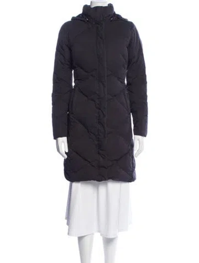 Pre-owned The North Face Parka In Blue