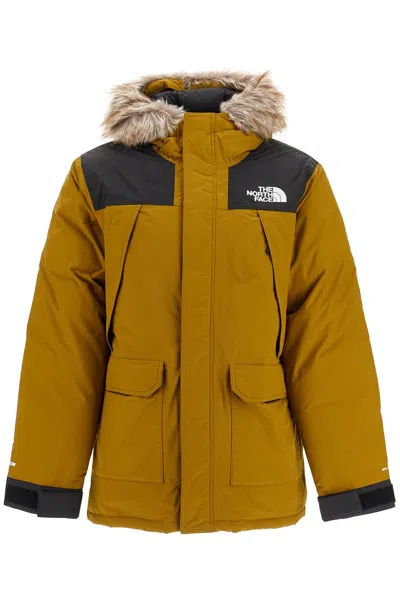 The North Face Parka Imbottito Mc Murdo In Green
