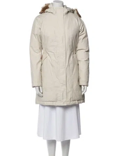 Pre-owned The North Face Parka In Neutral
