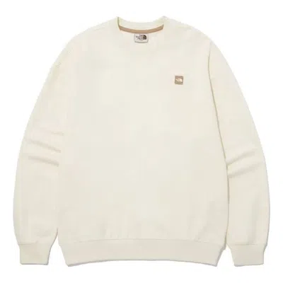 The North Face Patch Crewneck Sweater 'beige' In Neutral