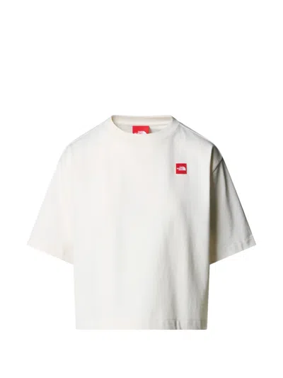 The North Face Patch T-shirt In Neutral
