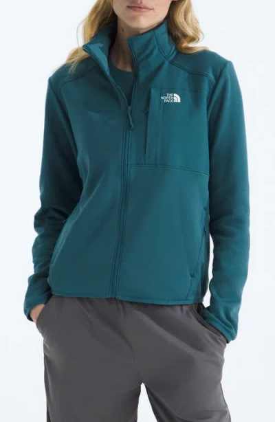 The North Face Performance Fleece Full Zip Jacket In Blue