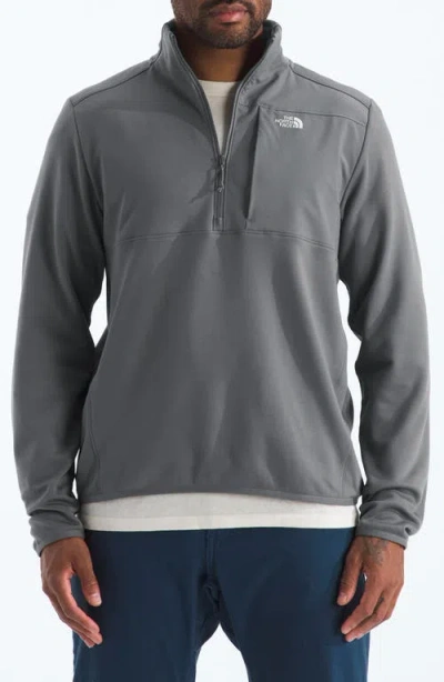 The North Face Tnf Performance Fleece Full Zip Jacket In Gray