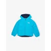 The North Face Meridian Blue Perrito Hooded Shell Jacket 2-6 In Blue
