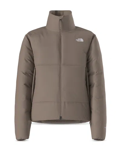 The North Face Pertex Explore Puffer Jacket In Brown