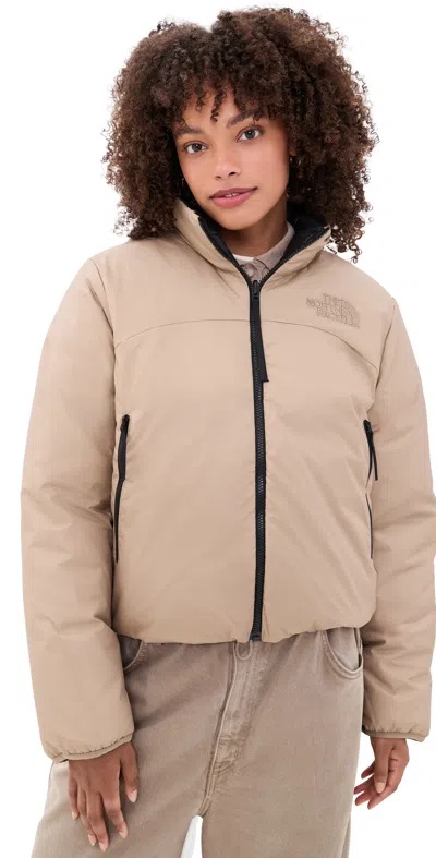 The North Face Pertex Nuptse Reversible Jacket Garnet/tnf Black In Neutral