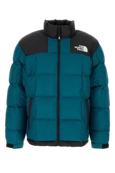 THE NORTH FACE THE NORTH FACE PETROL BLUE POLYESTER LHOTSE DOWN JACKET