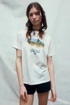 The North Face Place We Love Graphic Tee In White, Women's At Urban Outfitters