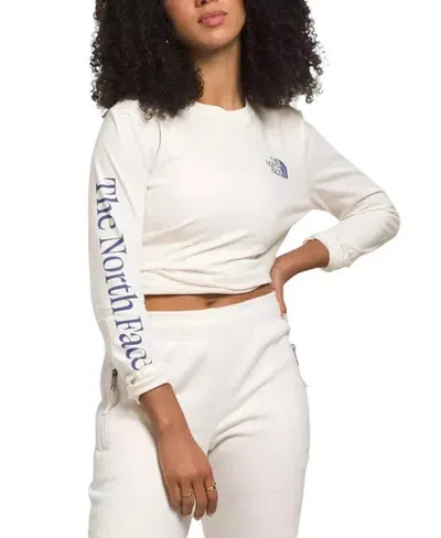 The North Face Places We Love T-shirt Womensgardenia White Long Sleeve Fts372