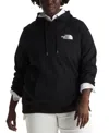 The North Face Plus Size Box Long-sleeve Logo Hoodie In Tnf Black,tnf White