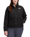 THE NORTH FACE PLUS SIZE DENALI ZIP-FRONT LONG-SLEEVE JACKET