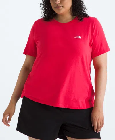 The North Face Plus Size Short-sleeve Box Nse Tee In Multi