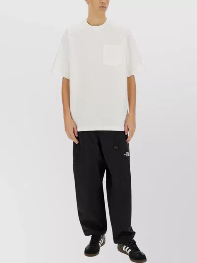 The North Face Pocket Crew Neck T-shirt With Short Sleeves In White