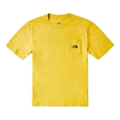 The North Face Pocket Logo T-shirt 'yellow'