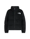 The North Face "polar Nuptse" Down Jacket In Black