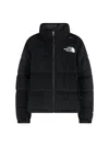The North Face "polar Nuptse" Down Jacket In Black  
