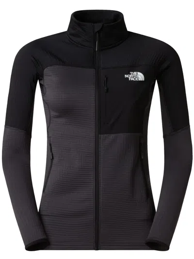 The North Face Polartec Powergrid Stormgap Jacket In Black