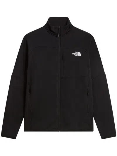 The North Face Polartech Powerstretch Meteora Full Zip In Black