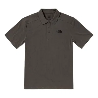 The North Face Polo Shirts 'green' In Gray