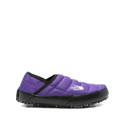 The North Face Polyester Sneakers In Purple