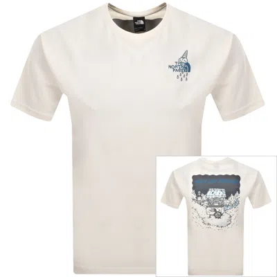 The North Face Powder Days T Shirt Dune White