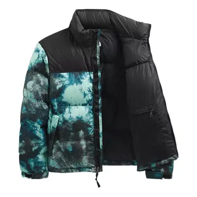 The North Face Printed 1996 Retro Nuptse Jacket 'wasabi Ice Dye Print'