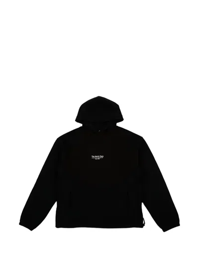 The North Face Printed Hoodie In Black