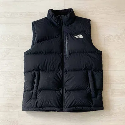 Pre-owned The North Face Puffer Tech Vest Jacket In Black
