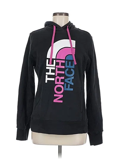 Pre-owned The North Face Pullover Hoodie In Black