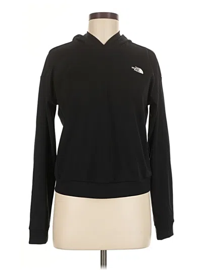 Pre-owned The North Face Pullover Hoodie In Black