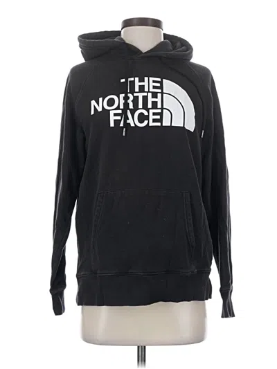 Pre-owned The North Face Pullover Hoodie In Black