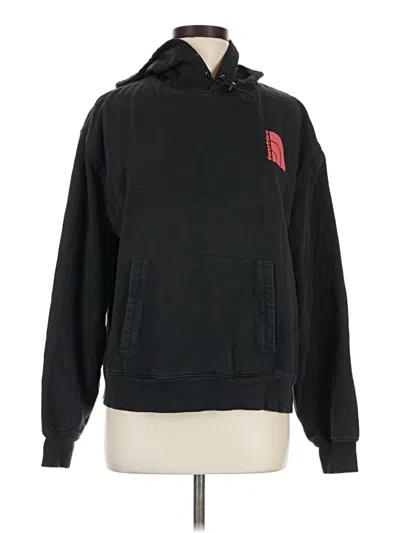 Pre-owned The North Face Pullover Hoodie In Black