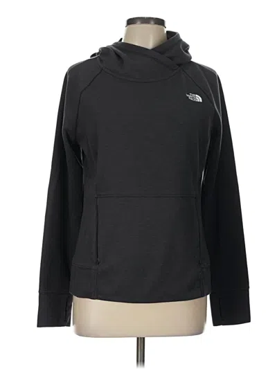 Pre-owned The North Face Pullover Hoodie In Black