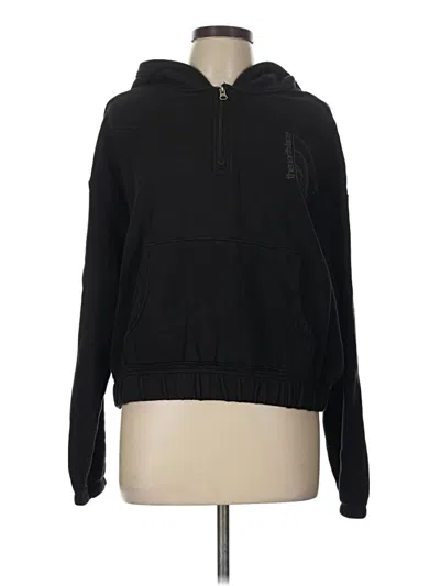 Pre-owned The North Face Pullover Hoodie In Black