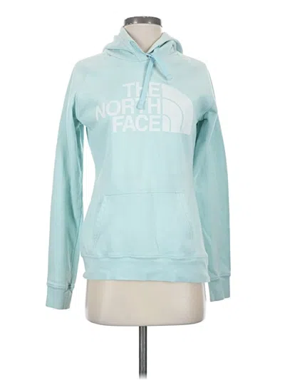 Pre-owned The North Face Pullover Hoodie In Blue