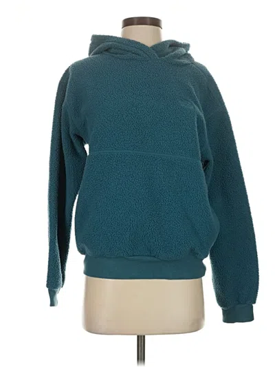 Pre-owned The North Face Pullover Hoodie In Blue