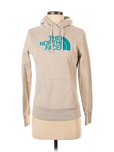 Pre-owned The North Face Pullover Hoodie In Brown