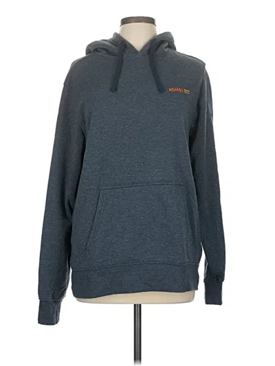 Pre-owned The North Face Pullover Hoodie In Gray
