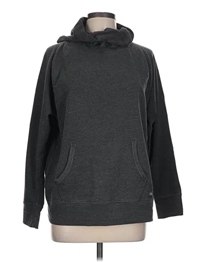 Pre-owned The North Face Pullover Hoodie In Gray
