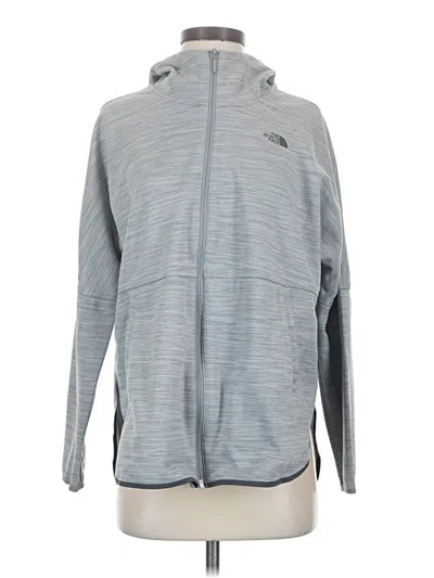 Pre-owned The North Face Pullover Hoodie In Gray