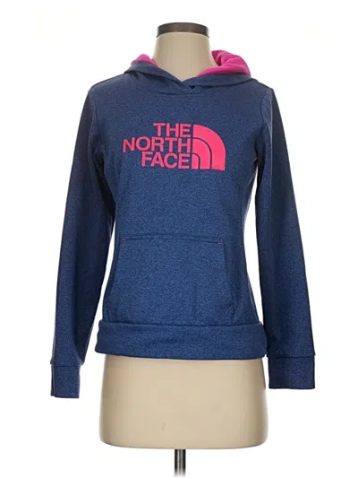 Pre-owned The North Face Pullover Hoodie In Pink