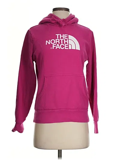 Pre-owned The North Face Pullover Hoodie In Pink