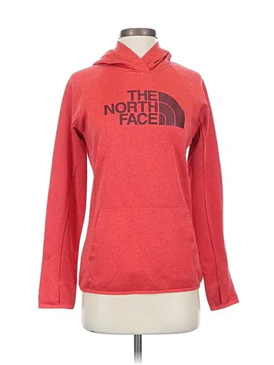 Pre-owned The North Face Pullover Hoodie In Red