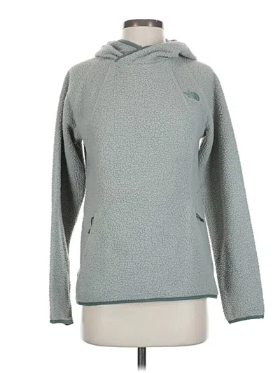 Pre-owned The North Face Pullover Hoodie In Teal