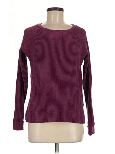 Pre-owned The North Face Pullover Sweater In Burgundy