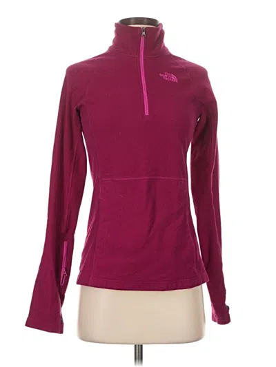 Pre-owned The North Face Pullover Sweater In Burgundy
